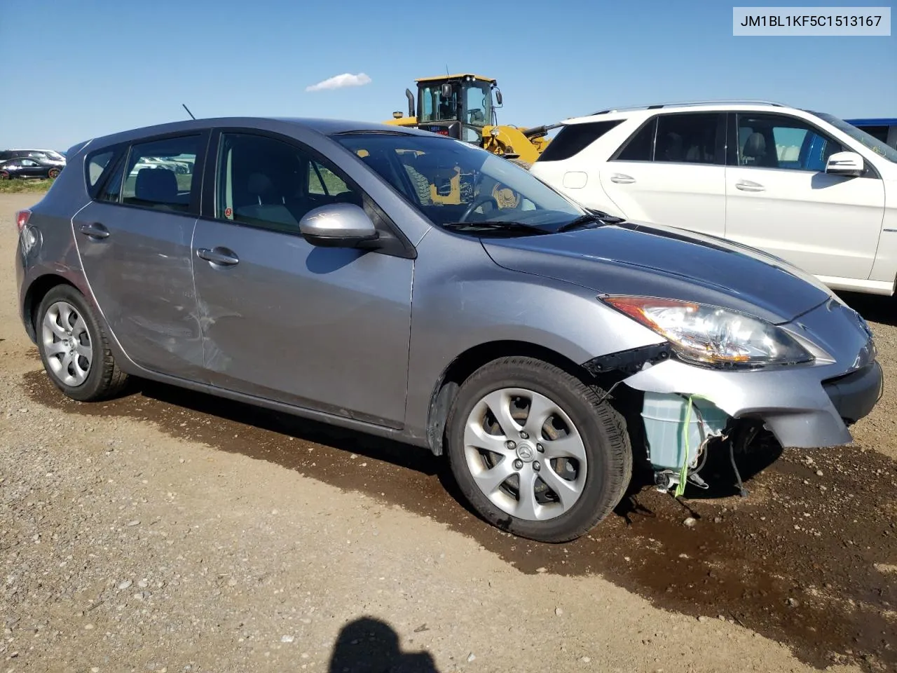 2012 Mazda 3 I VIN: JM1BL1KF5C1513167 Lot: 73207624