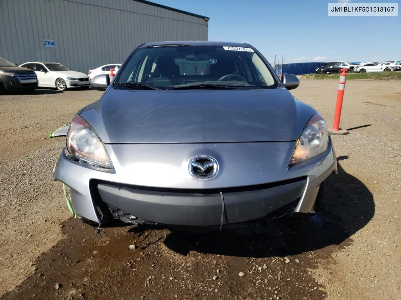 JM1BL1KF5C1513167 2012 Mazda 3 I