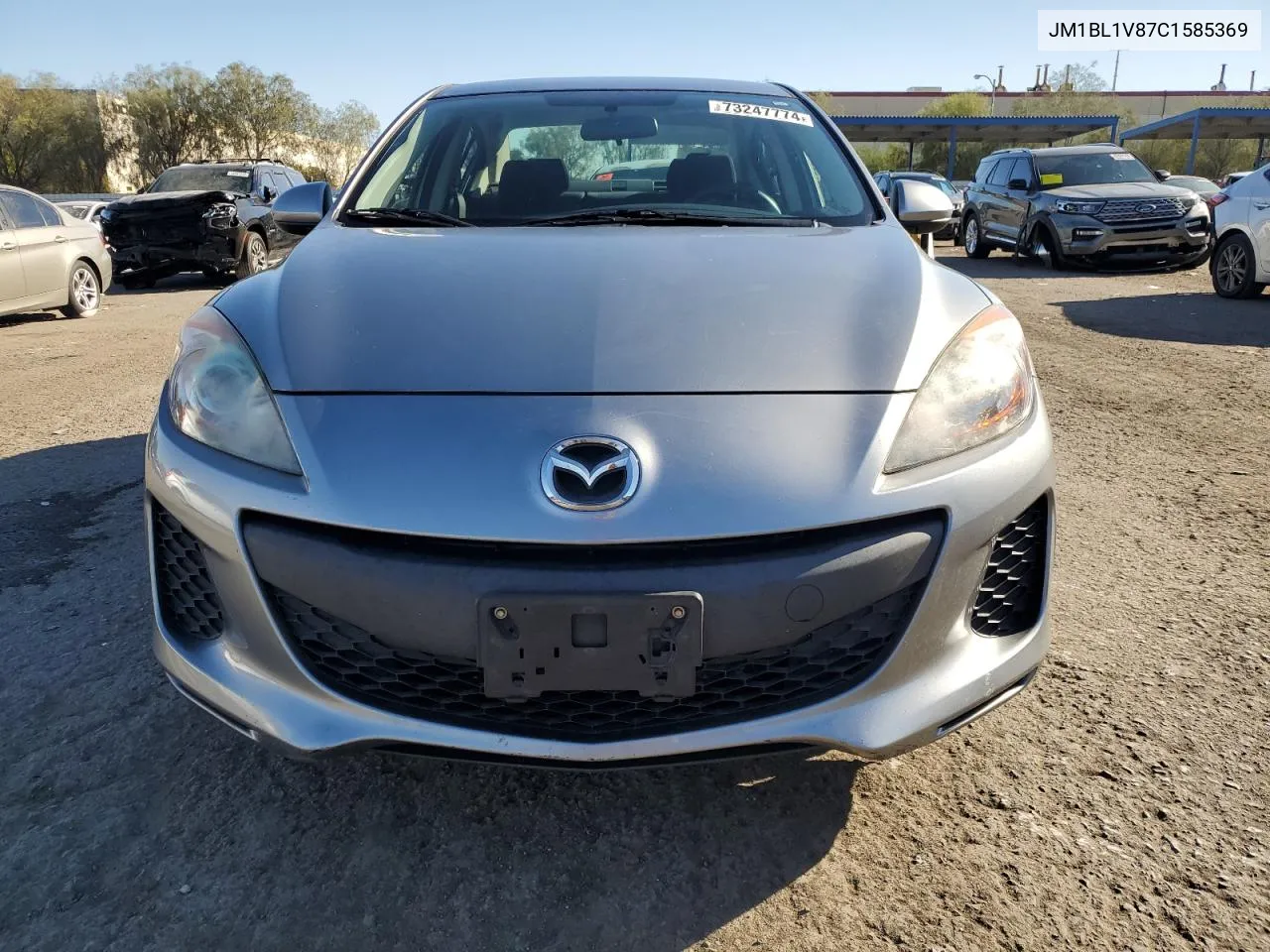 JM1BL1V87C1585369 2012 Mazda 3 I