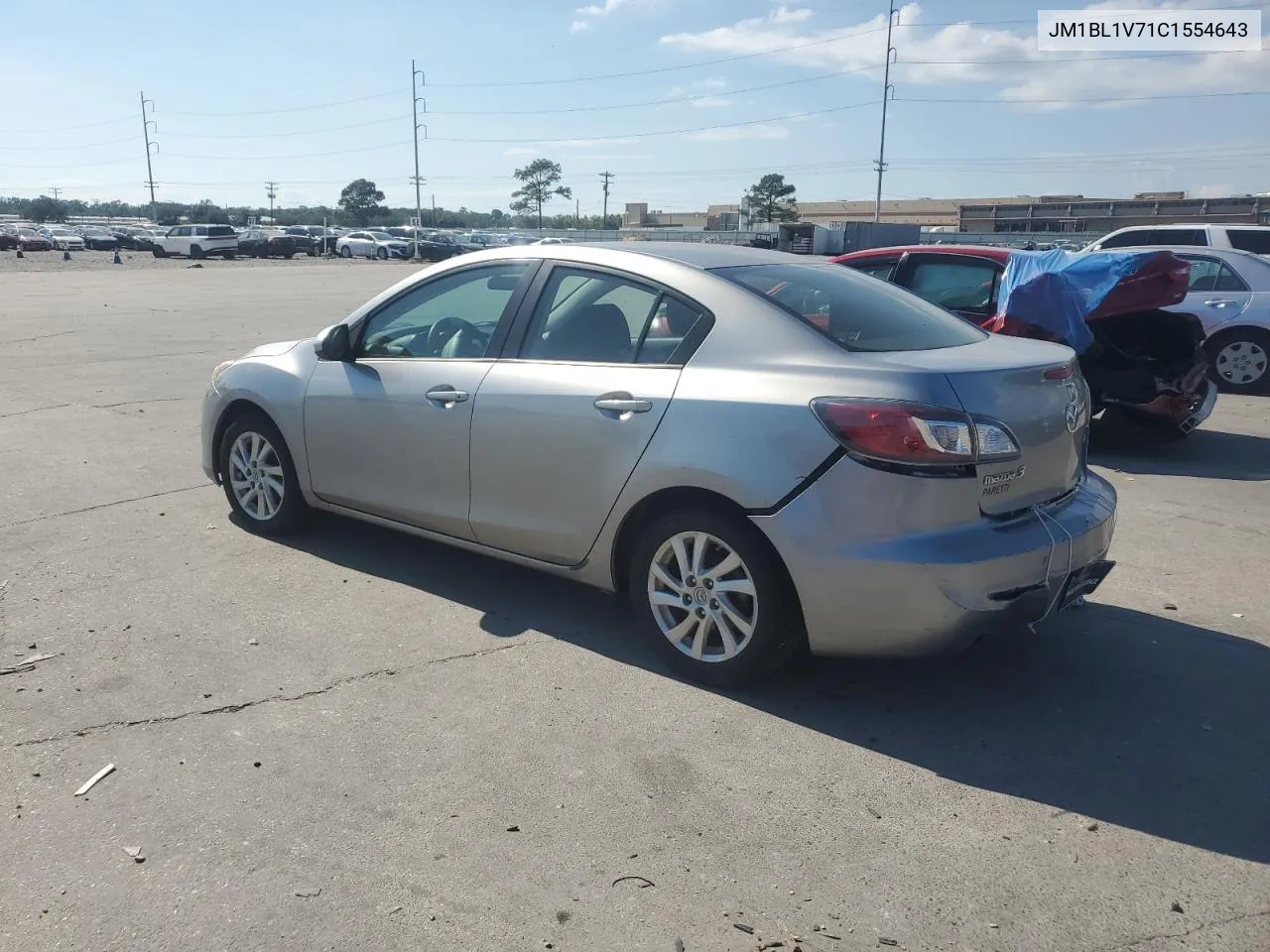 2012 Mazda 3 I VIN: JM1BL1V71C1554643 Lot: 73300304