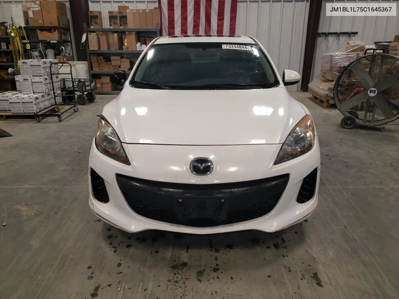 2012 Mazda 3 I VIN: JM1BL1L75C1645367 Lot: 73334844