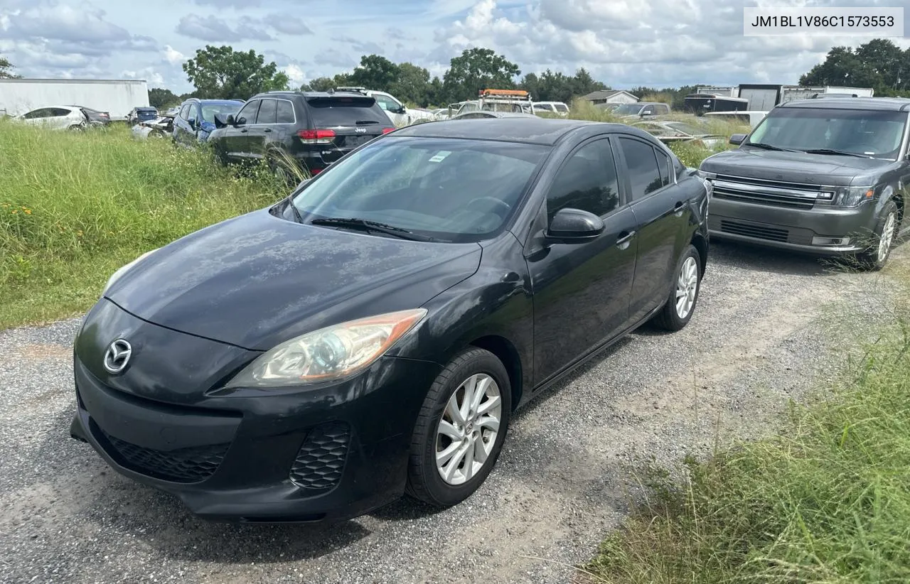 2012 Mazda 3 I VIN: JM1BL1V86C1573553 Lot: 73370714