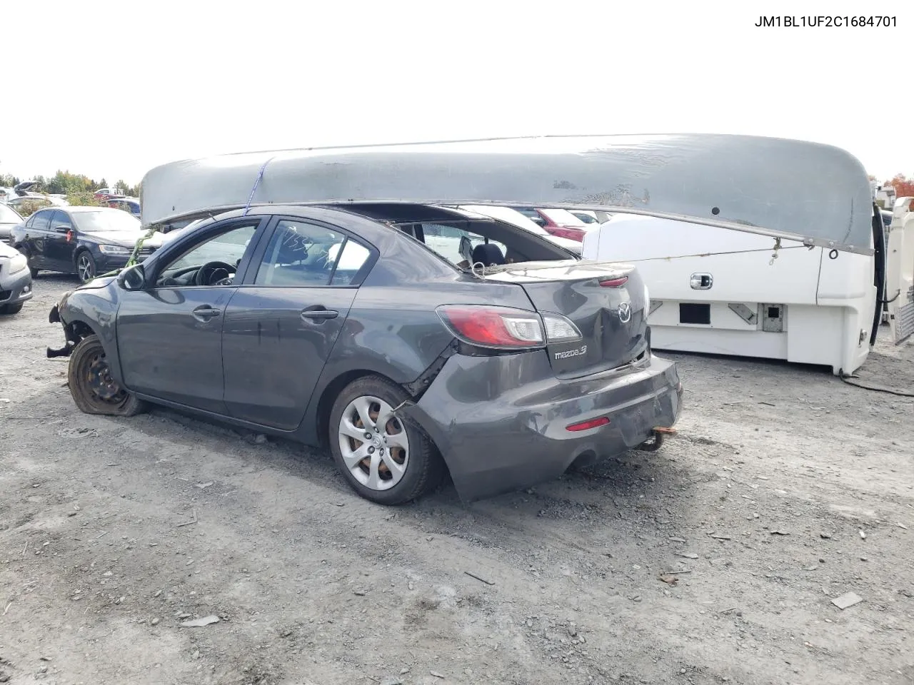 2012 Mazda 3 I VIN: JM1BL1UF2C1684701 Lot: 73386074