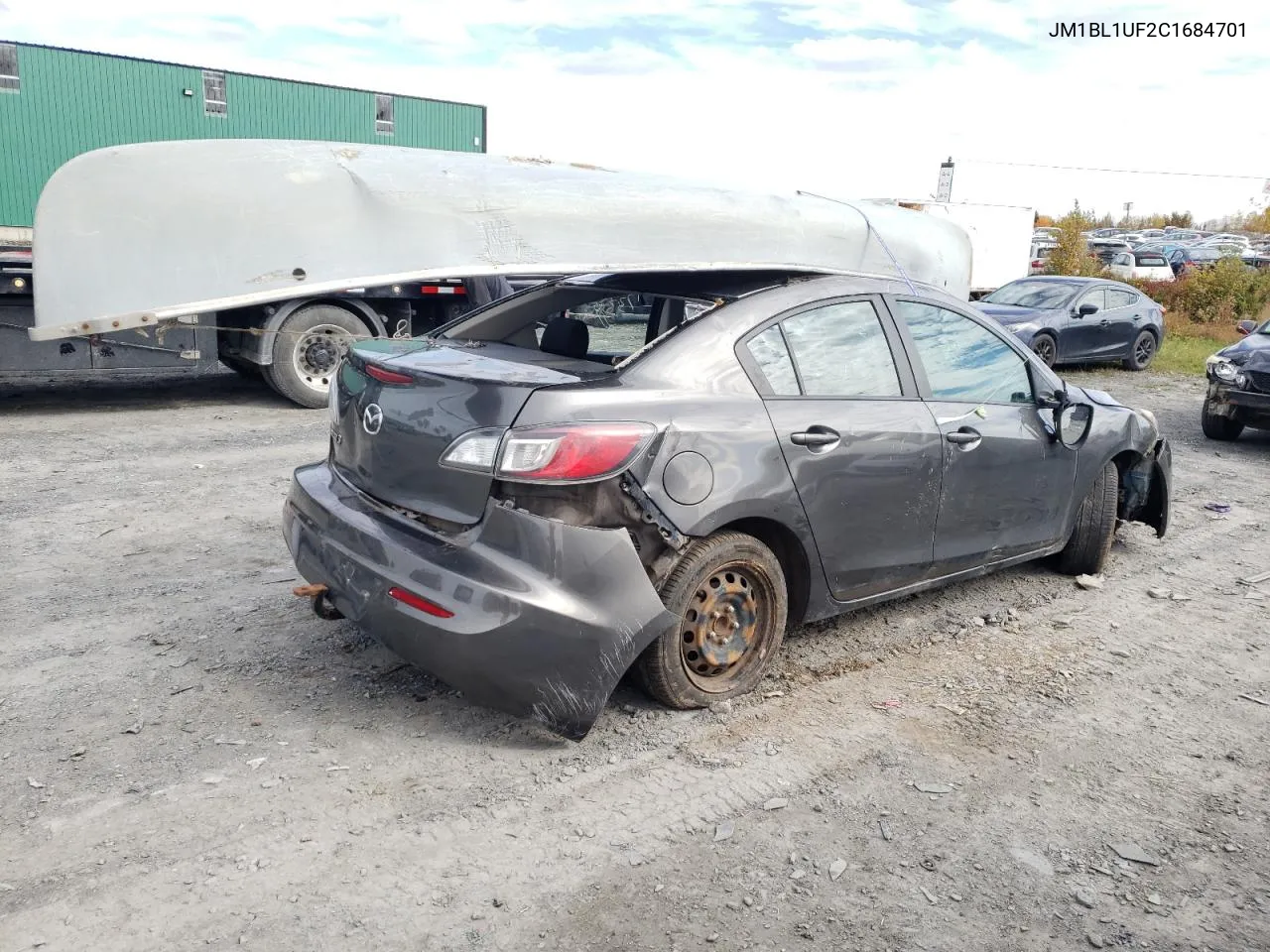 2012 Mazda 3 I VIN: JM1BL1UF2C1684701 Lot: 73386074