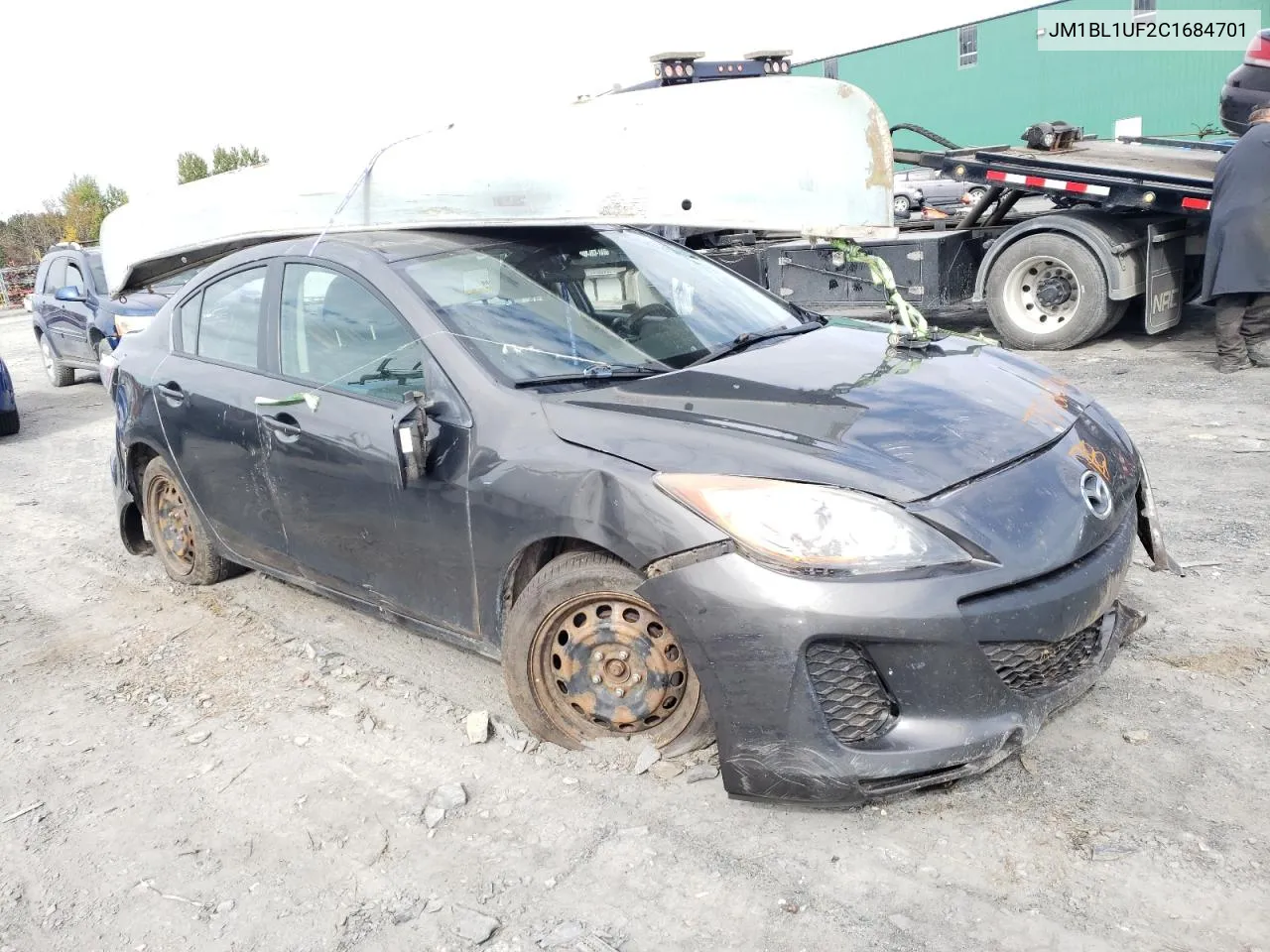 2012 Mazda 3 I VIN: JM1BL1UF2C1684701 Lot: 73386074