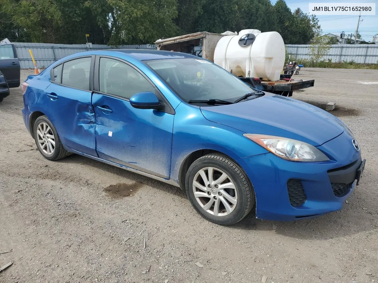 JM1BL1V75C1652980 2012 Mazda 3 I