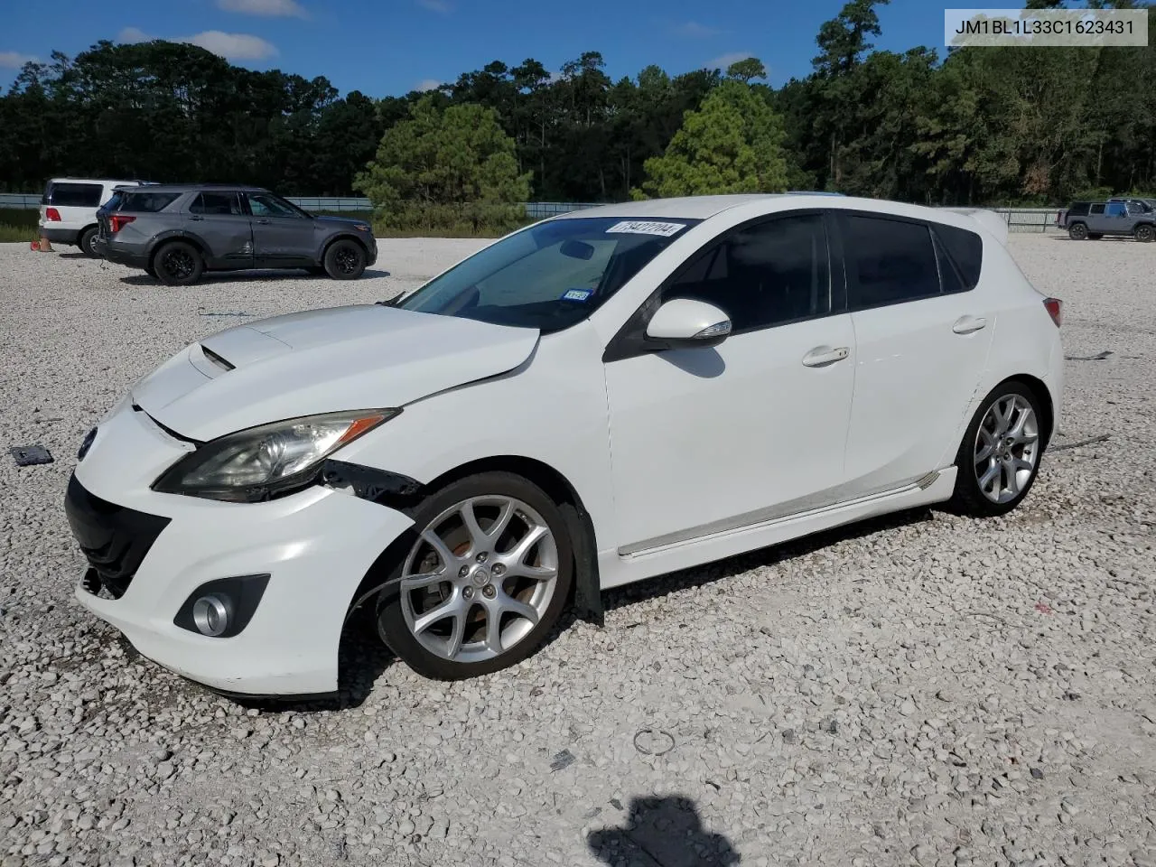 2012 Mazda Speed 3 VIN: JM1BL1L33C1623431 Lot: 73422204