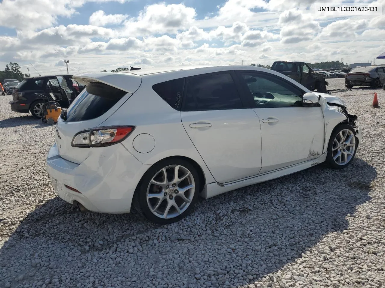 2012 Mazda Speed 3 VIN: JM1BL1L33C1623431 Lot: 73422204