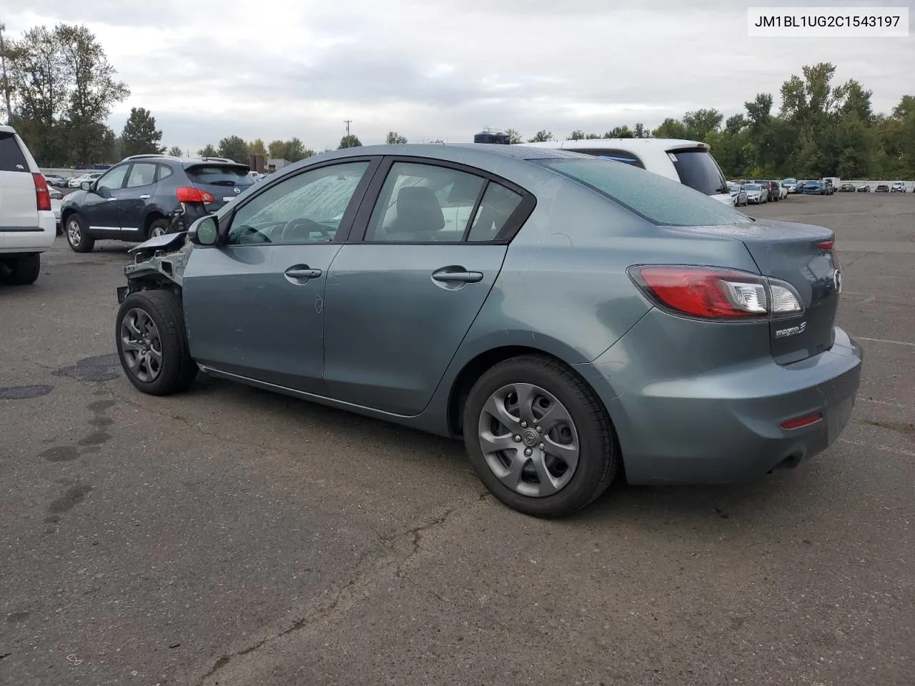 JM1BL1UG2C1543197 2012 Mazda 3 I