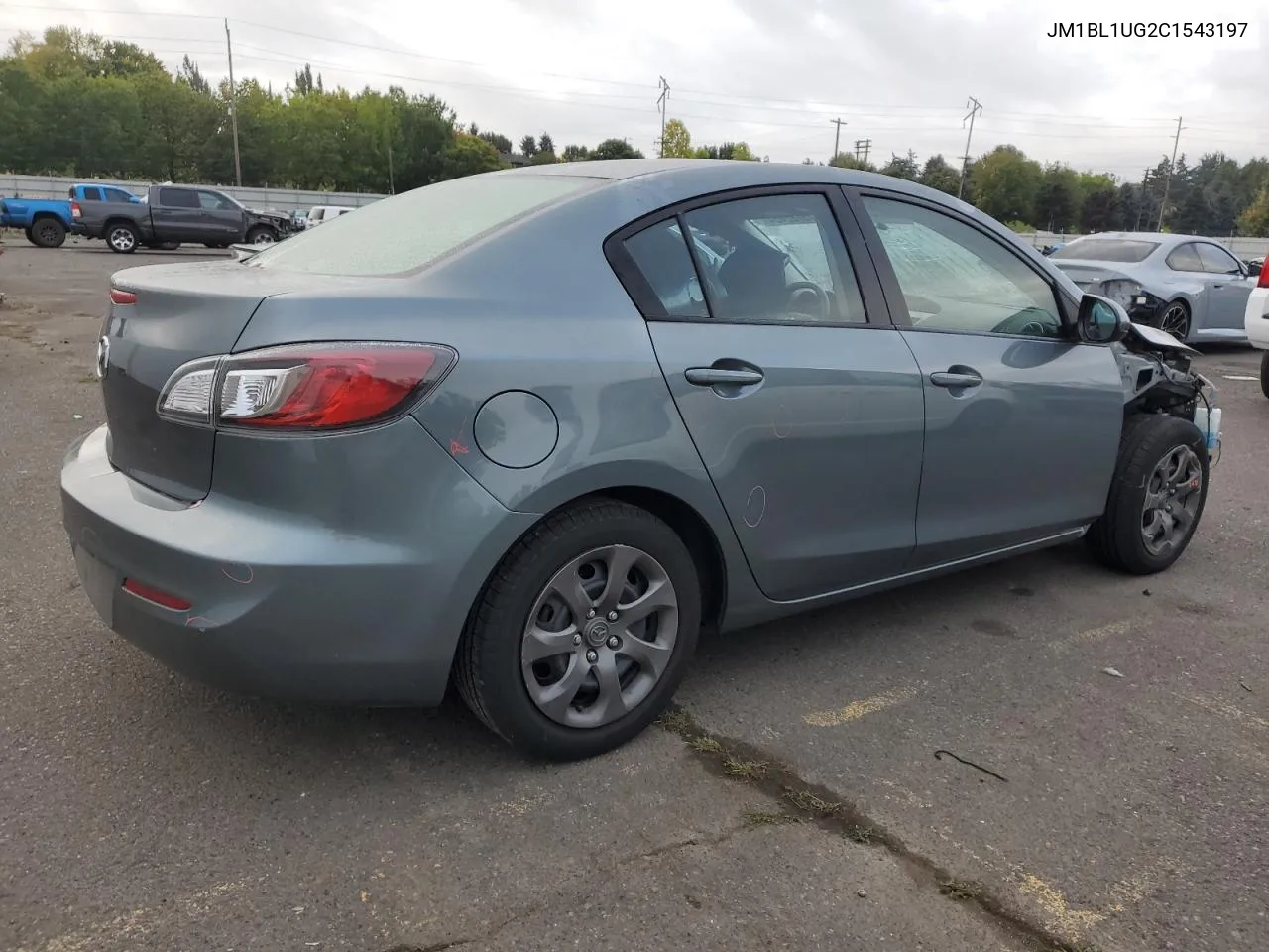 JM1BL1UG2C1543197 2012 Mazda 3 I