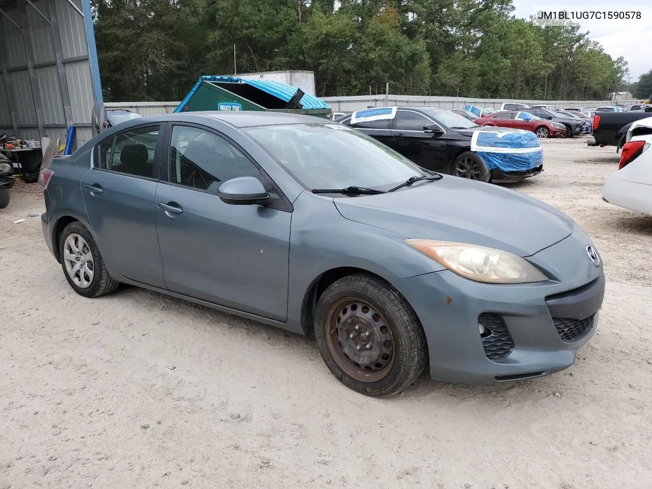 JM1BL1UG7C1590578 2012 Mazda 3 I