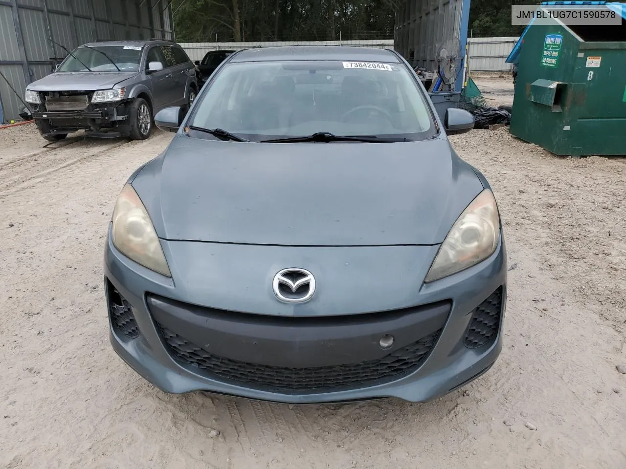 2012 Mazda 3 I VIN: JM1BL1UG7C1590578 Lot: 73842044