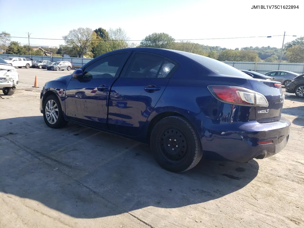 2012 Mazda 3 I VIN: JM1BL1V75C1622894 Lot: 74078844