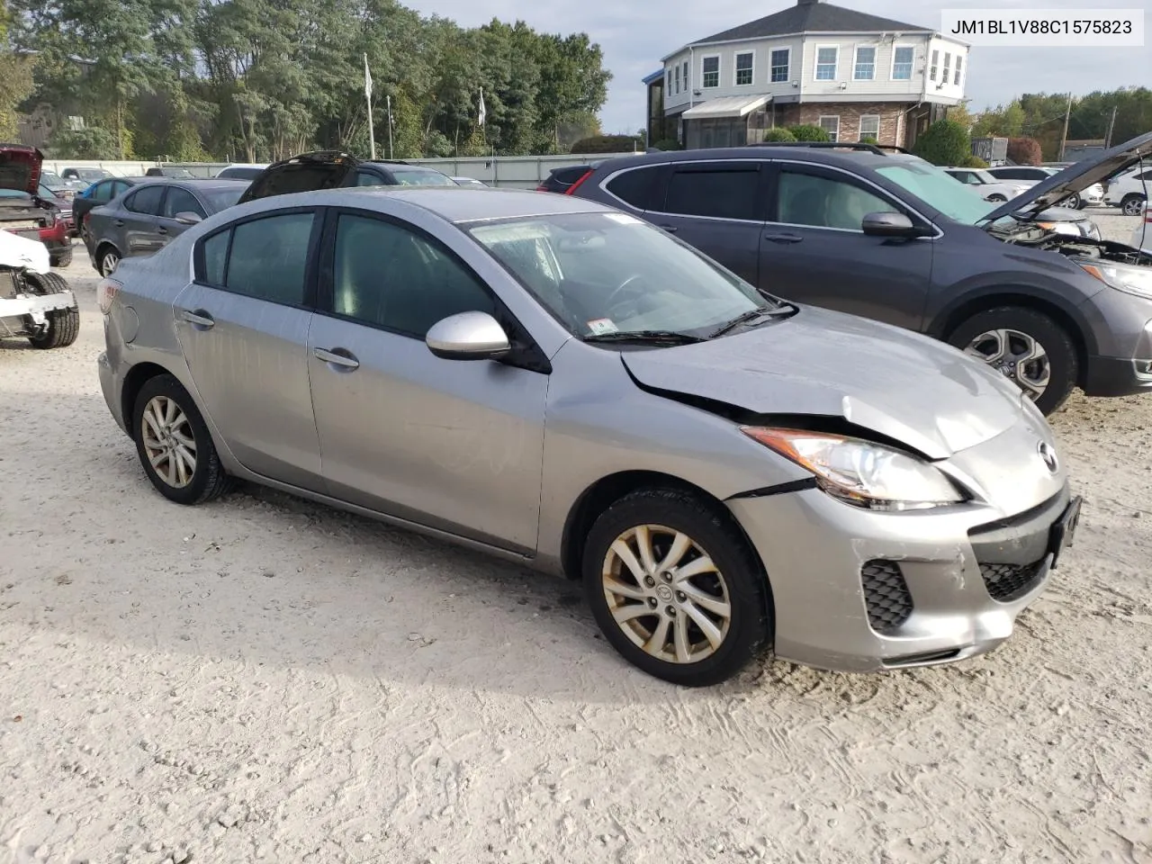 2012 Mazda 3 I VIN: JM1BL1V88C1575823 Lot: 74178214