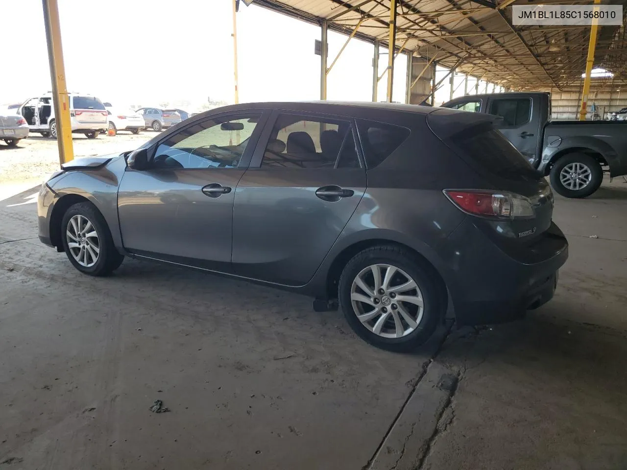 2012 Mazda 3 I VIN: JM1BL1L85C1568010 Lot: 74199424