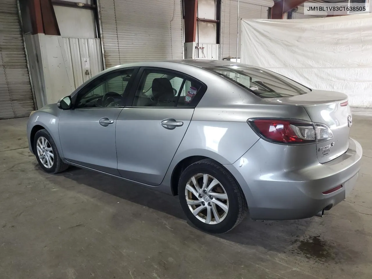 JM1BL1V83C1638505 2012 Mazda 3 I