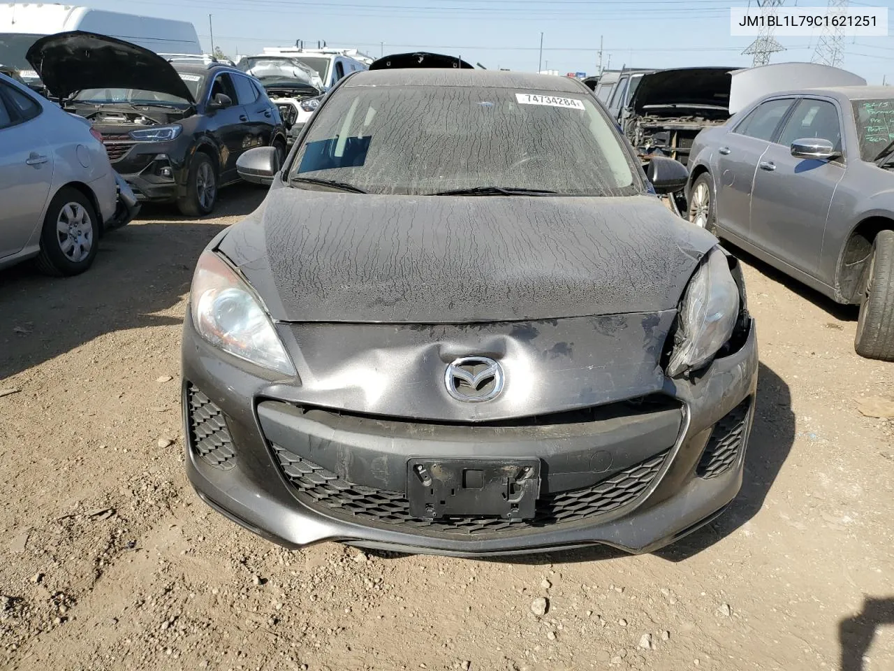 JM1BL1L79C1621251 2012 Mazda 3 I