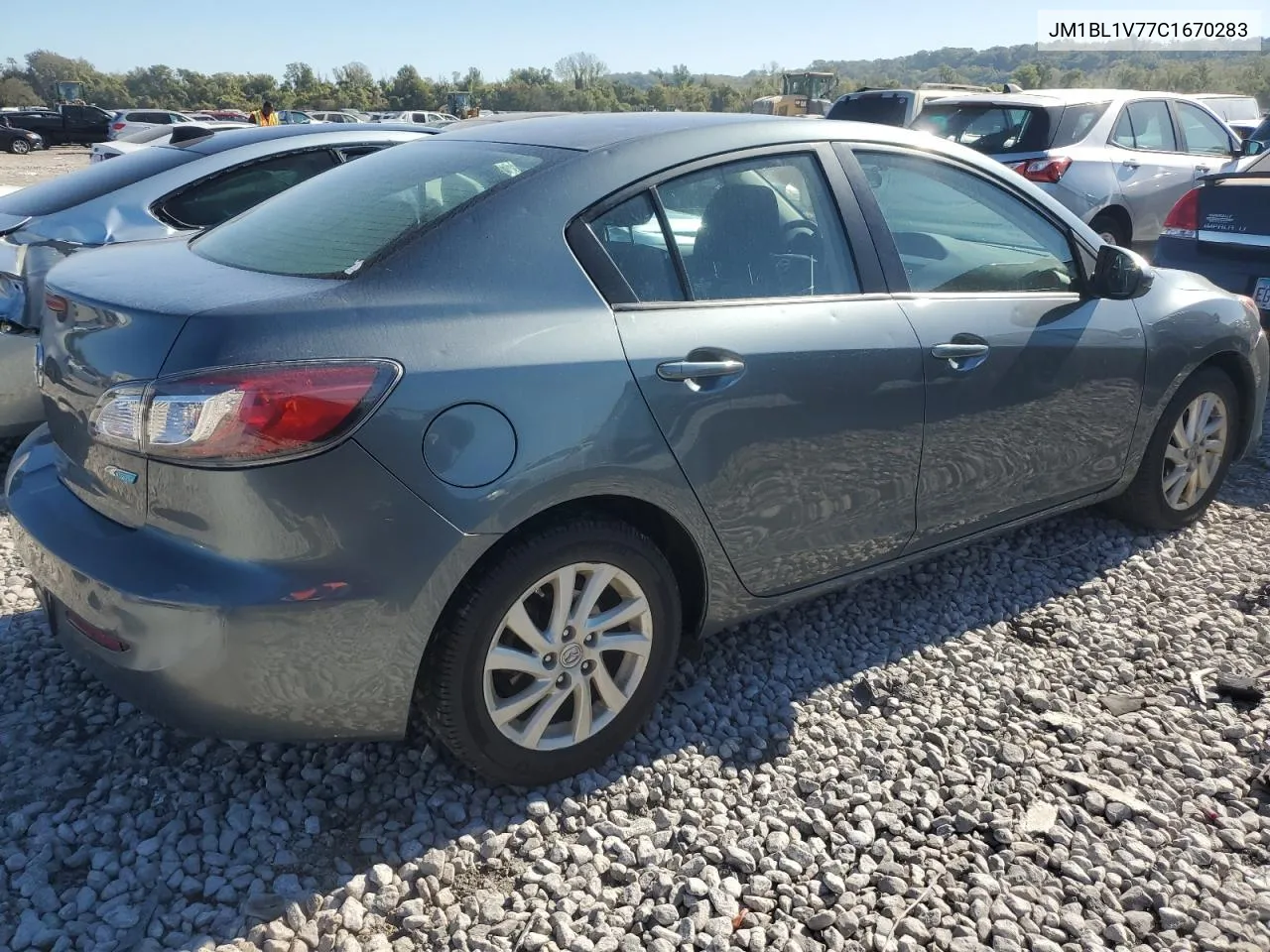 2012 Mazda 3 I VIN: JM1BL1V77C1670283 Lot: 74911214