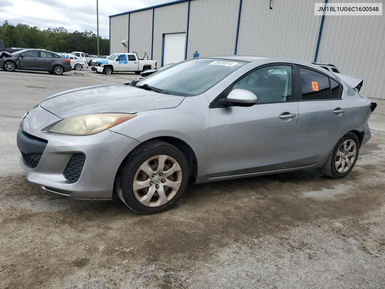 2012 Mazda 3 I VIN: JM1BL1UG6C1600548 Lot: 75029914