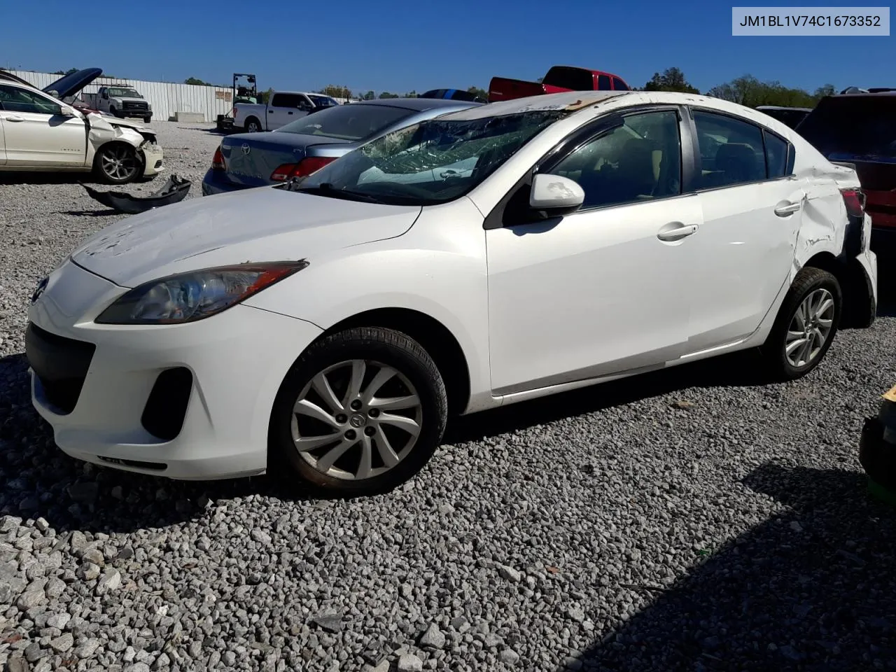 2012 Mazda 3 I VIN: JM1BL1V74C1673352 Lot: 75303584