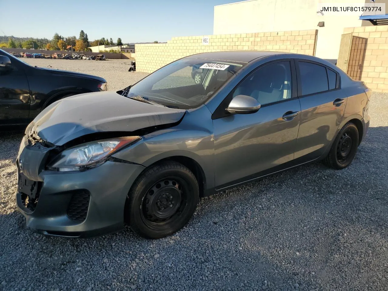 JM1BL1UF8C1579774 2012 Mazda 3 I