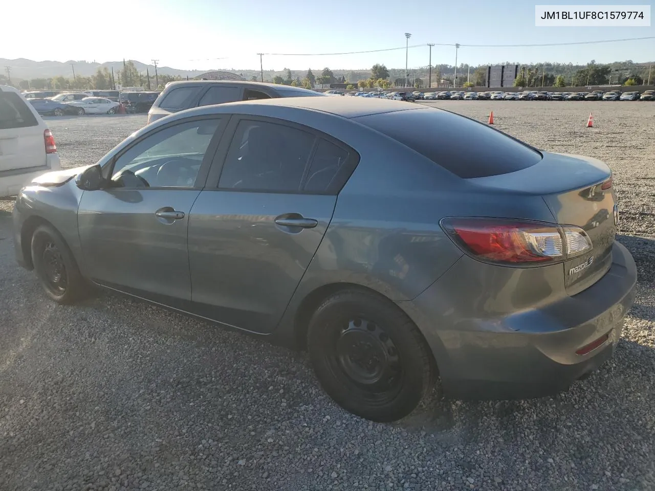 2012 Mazda 3 I VIN: JM1BL1UF8C1579774 Lot: 75447454