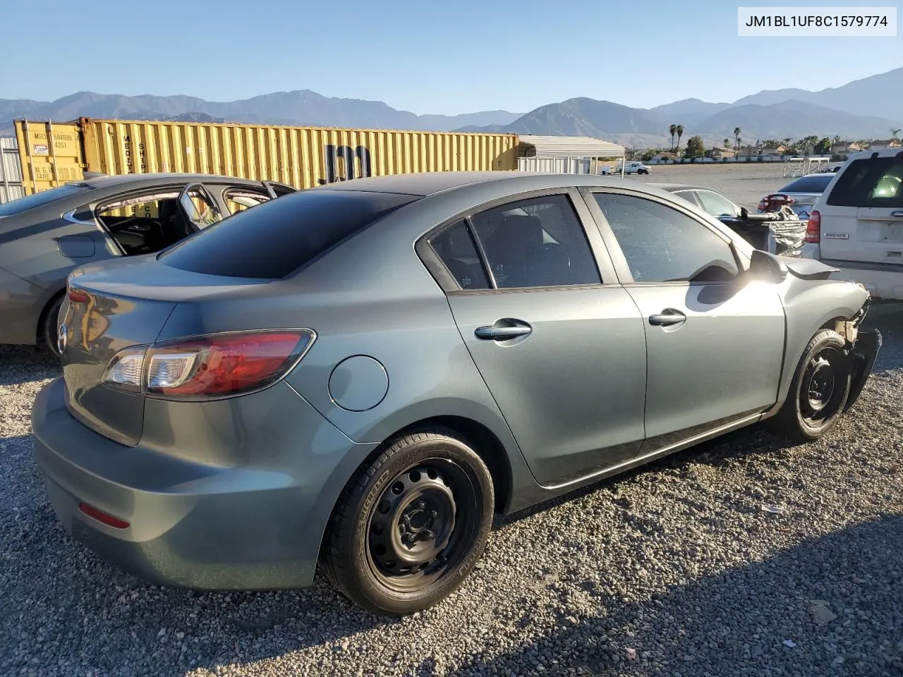 2012 Mazda 3 I VIN: JM1BL1UF8C1579774 Lot: 75447454