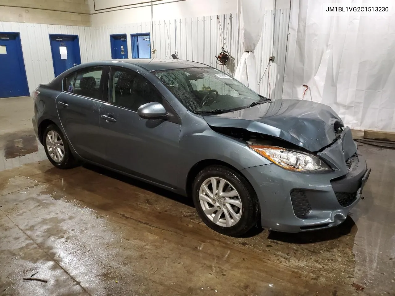 2012 Mazda 3 I VIN: JM1BL1VG2C1513230 Lot: 76051414