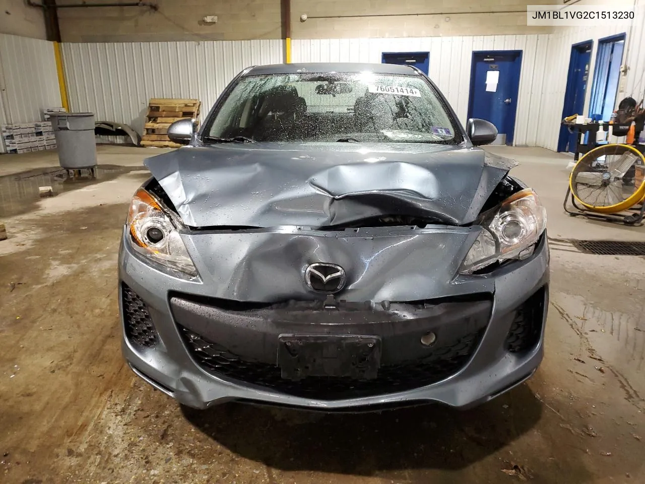 2012 Mazda 3 I VIN: JM1BL1VG2C1513230 Lot: 76051414