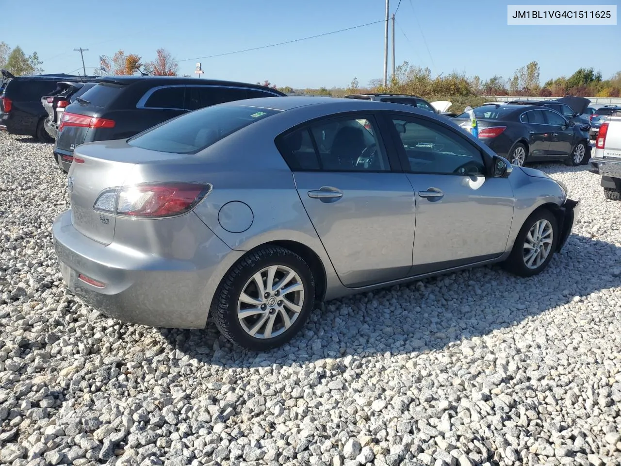 2012 Mazda 3 I VIN: JM1BL1VG4C1511625 Lot: 76587424