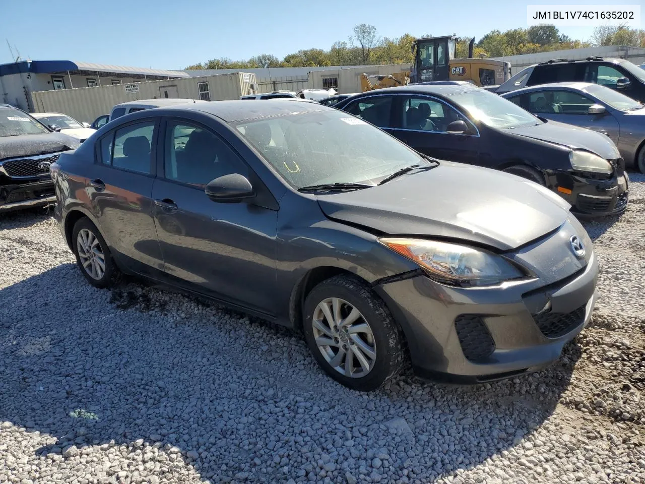 2012 Mazda 3 I VIN: JM1BL1V74C1635202 Lot: 76816774