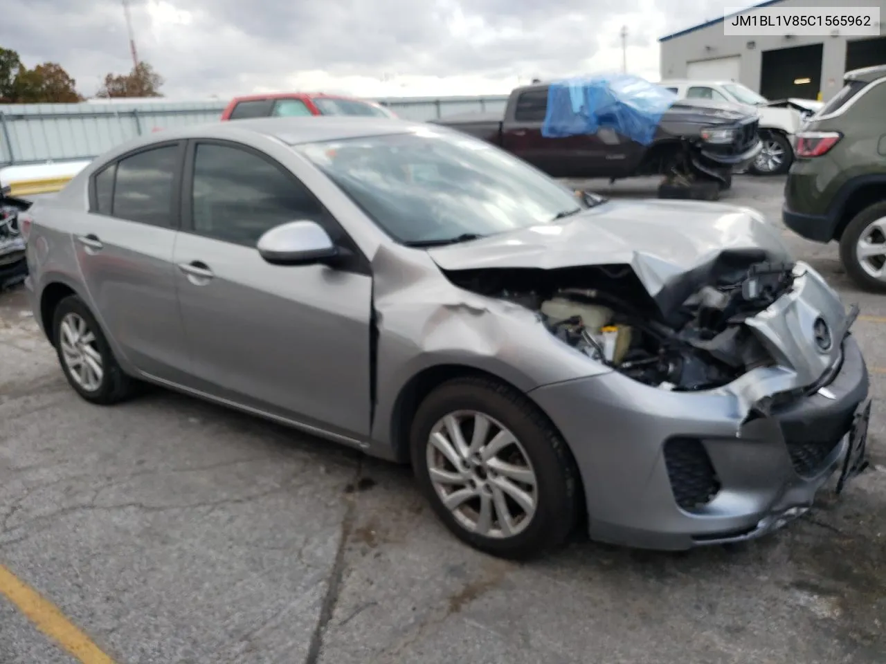 2012 Mazda 3 I VIN: JM1BL1V85C1565962 Lot: 77696904