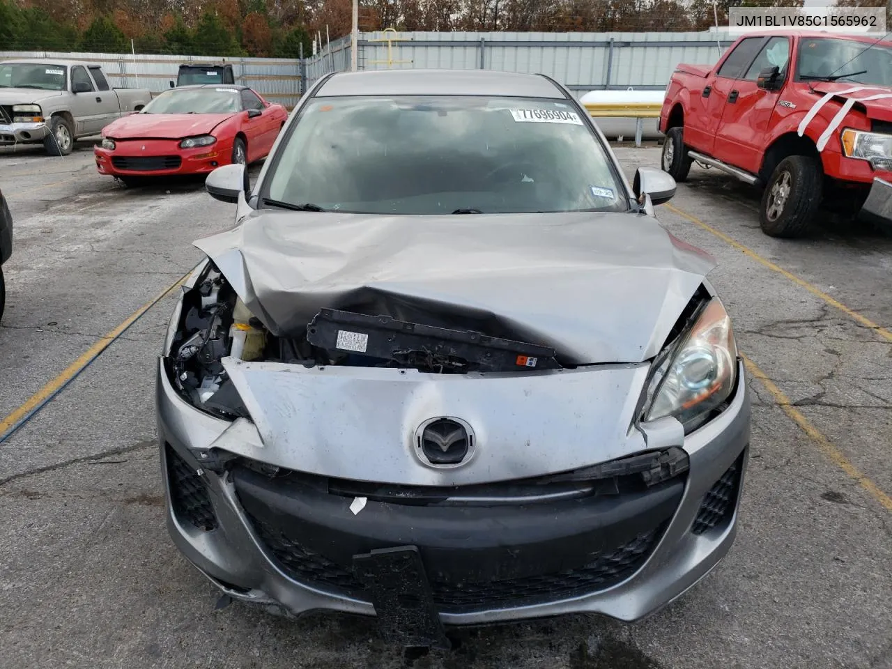 2012 Mazda 3 I VIN: JM1BL1V85C1565962 Lot: 77696904