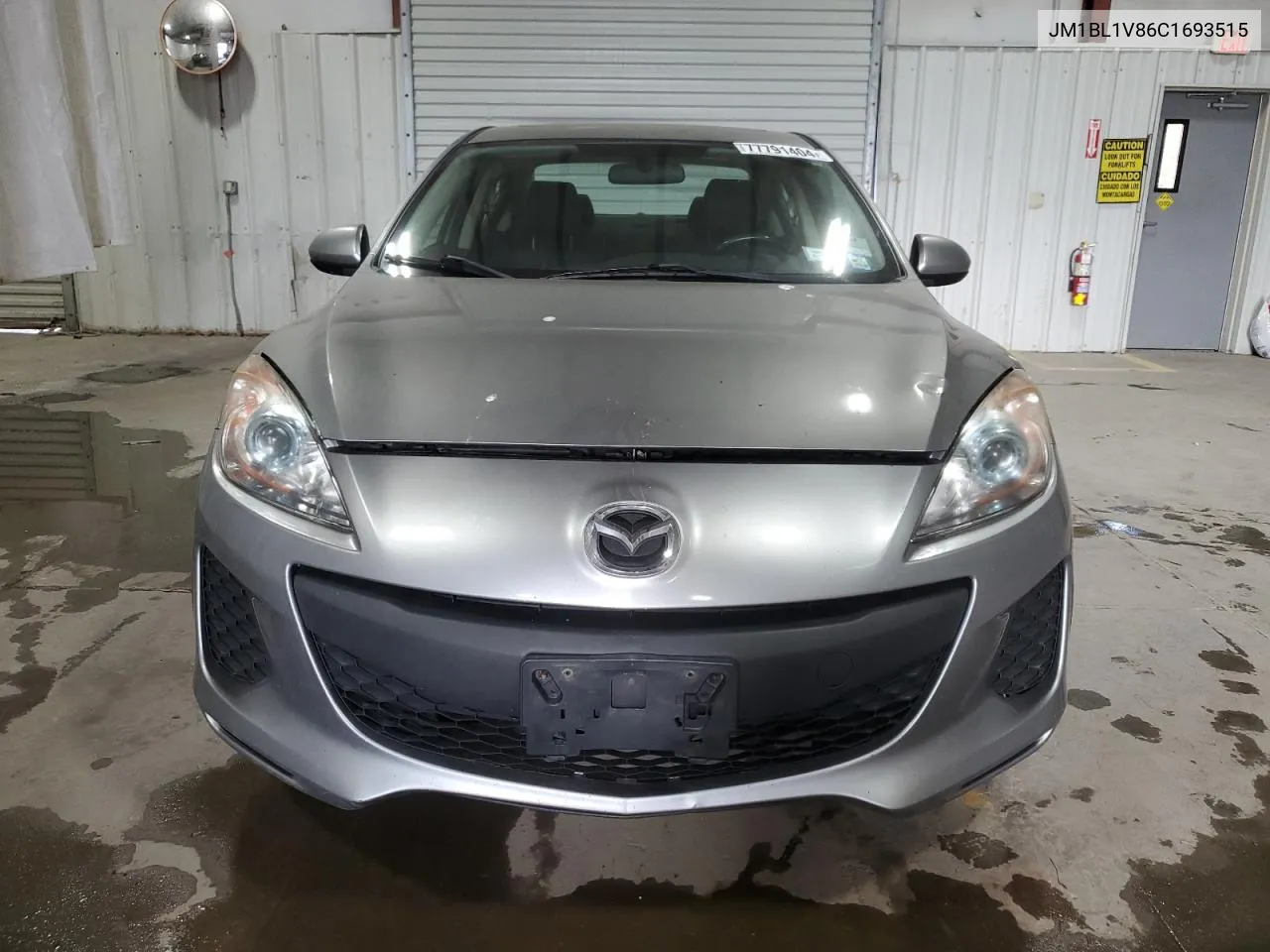 2012 Mazda 3 I VIN: JM1BL1V86C1693515 Lot: 77791404