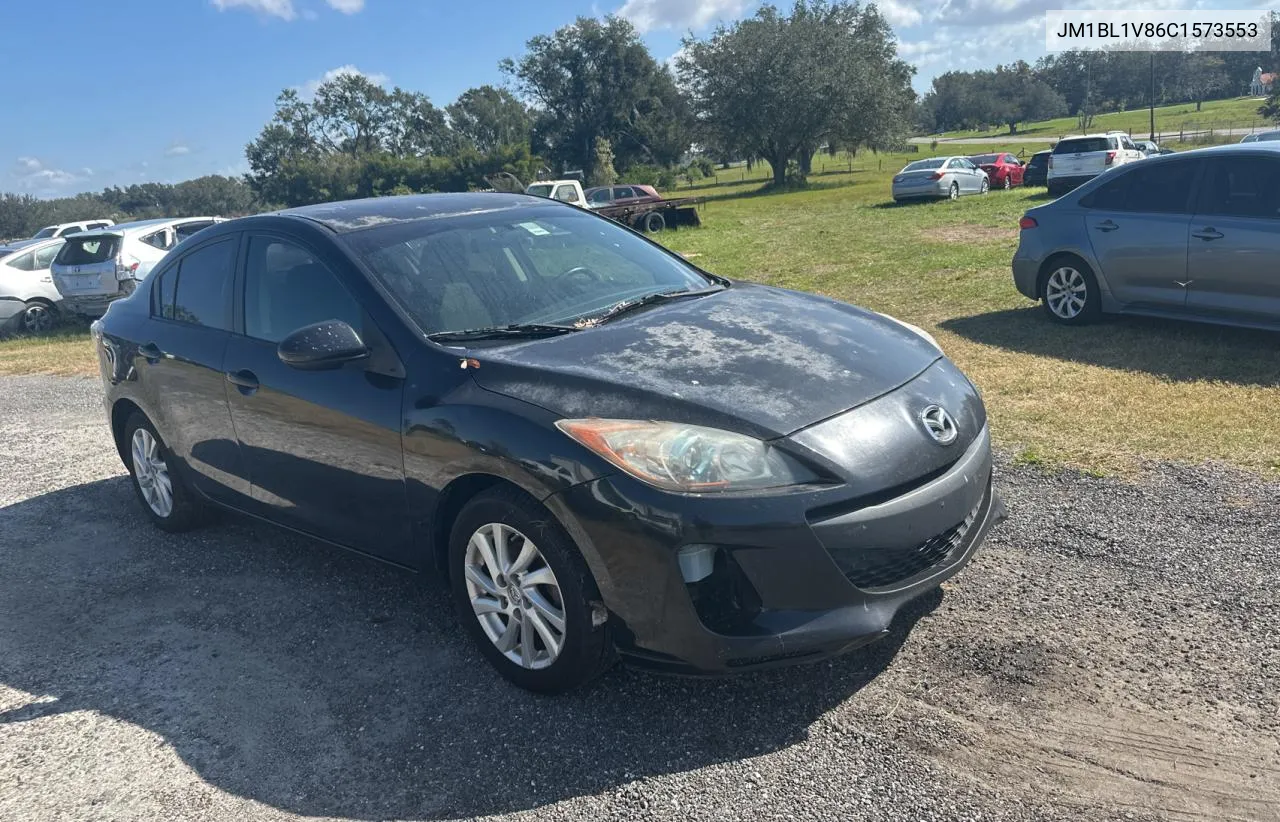 2012 Mazda 3 I VIN: JM1BL1V86C1573553 Lot: 77884194