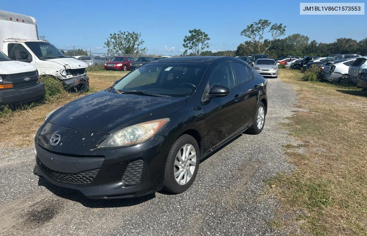 2012 Mazda 3 I VIN: JM1BL1V86C1573553 Lot: 77884194