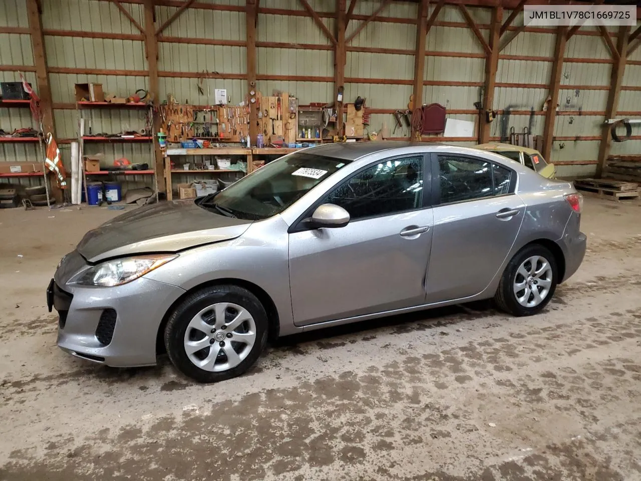 2012 Mazda 3 I VIN: JM1BL1V78C1669725 Lot: 77975534