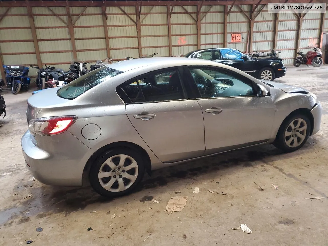 2012 Mazda 3 I VIN: JM1BL1V78C1669725 Lot: 77975534