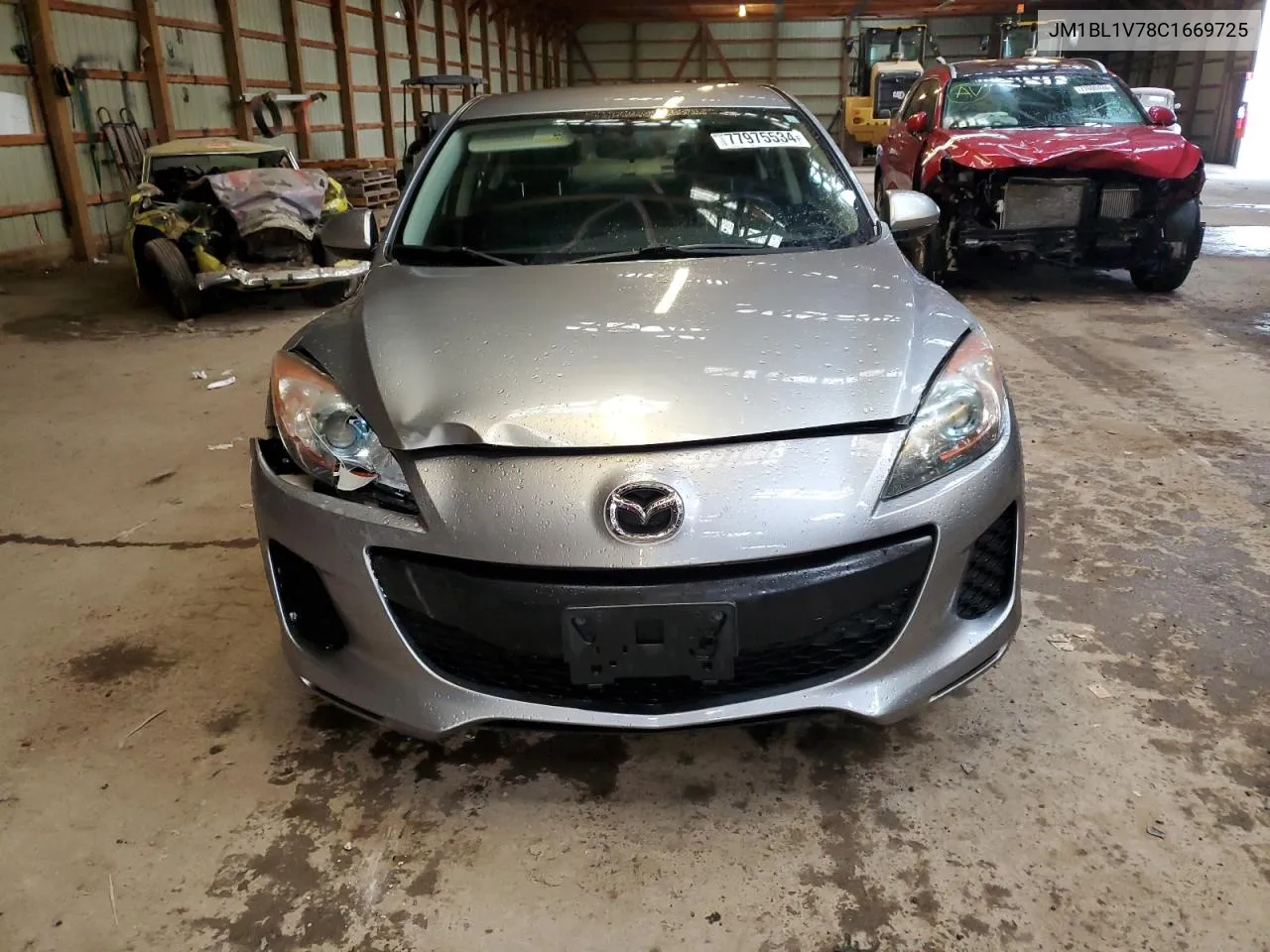 2012 Mazda 3 I VIN: JM1BL1V78C1669725 Lot: 77975534