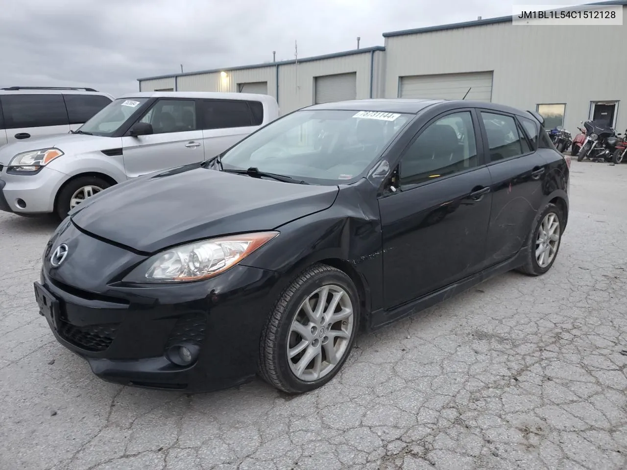 2012 Mazda 3 S VIN: JM1BL1L54C1512128 Lot: 78731144