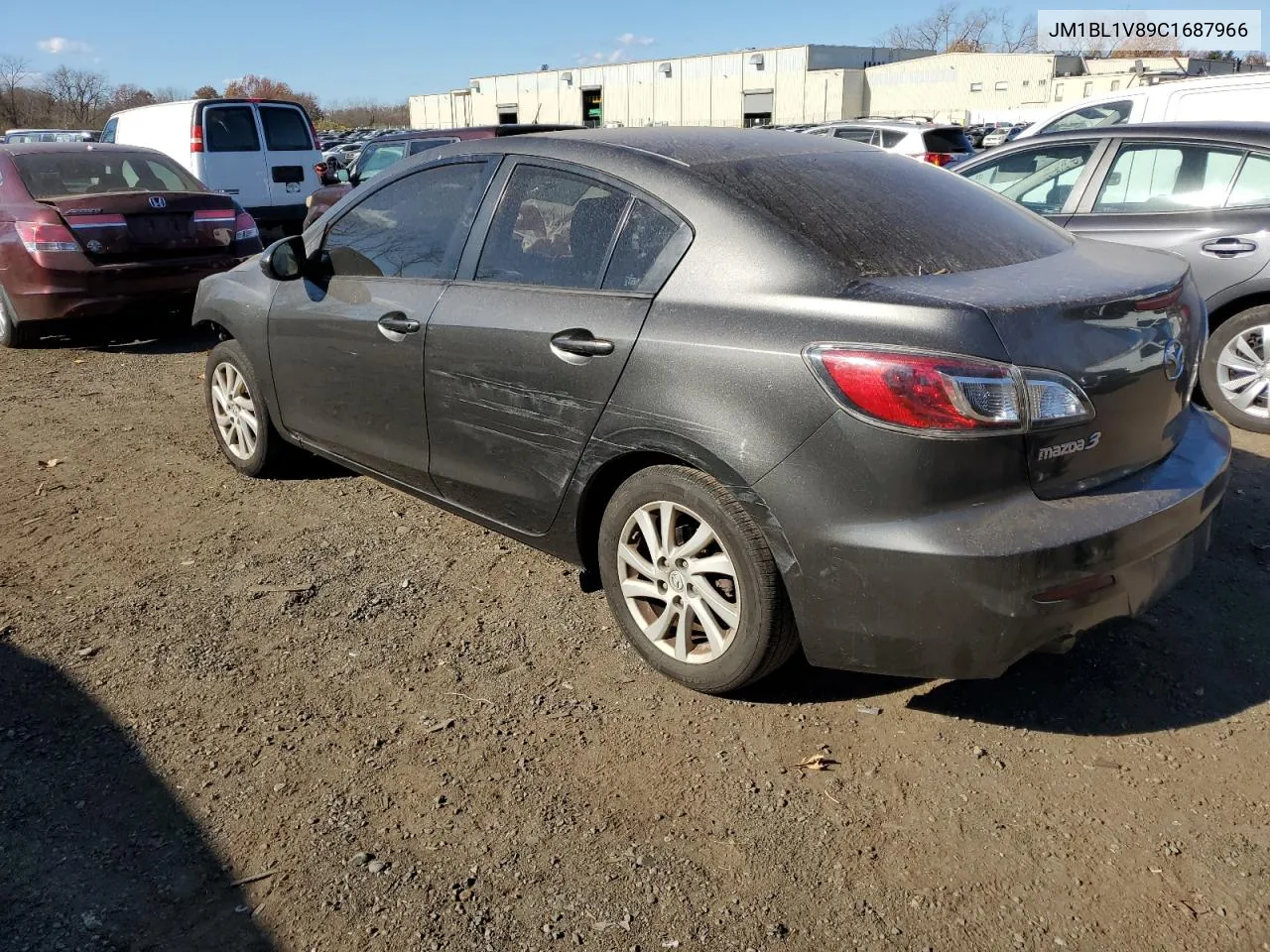 2012 Mazda 3 I VIN: JM1BL1V89C1687966 Lot: 78935374