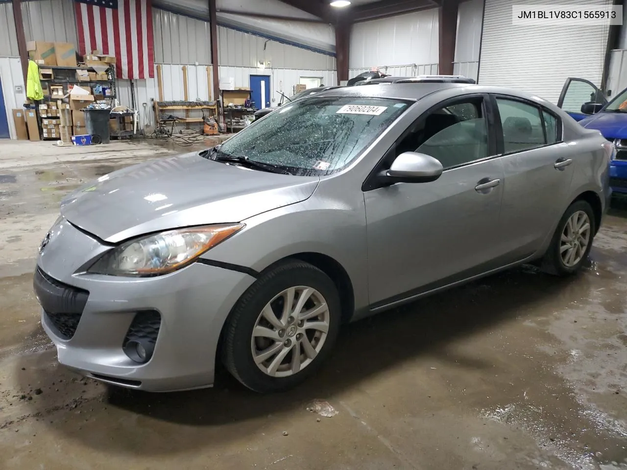 2012 Mazda 3 I VIN: JM1BL1V83C1565913 Lot: 79060204