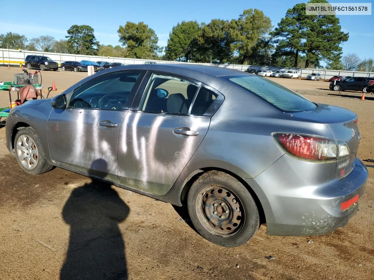 2012 Mazda 3 I VIN: JM1BL1UF6C1561578 Lot: 79549314