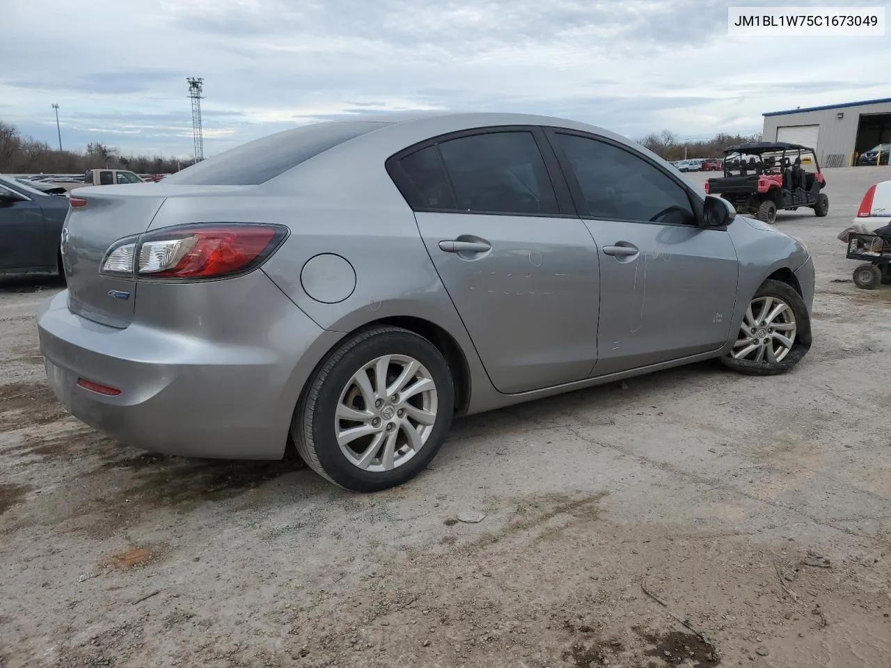 2012 Mazda 3 I VIN: JM1BL1W75C1673049 Lot: 80807223