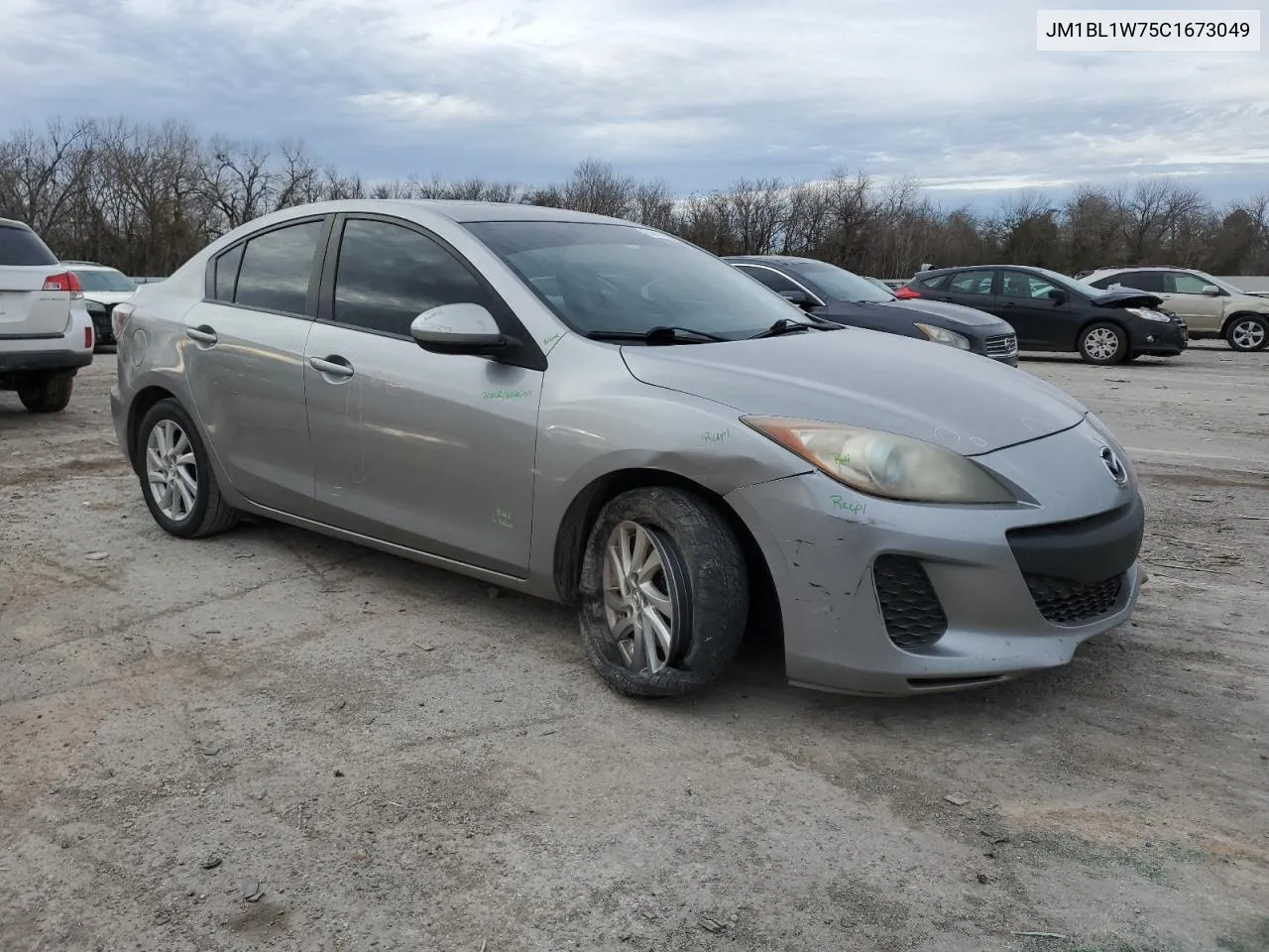 JM1BL1W75C1673049 2012 Mazda 3 I