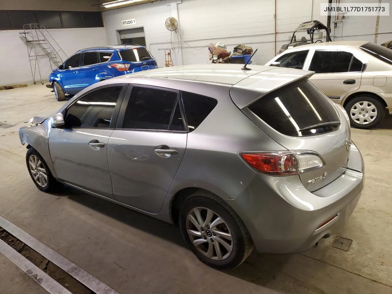 2013 Mazda 3 I VIN: JM1BL1L77D1751773 Lot: 47958464