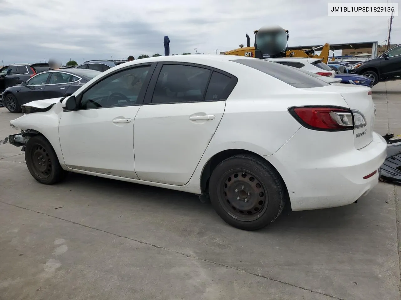 2013 Mazda 3 I VIN: JM1BL1UP8D1829136 Lot: 51465314