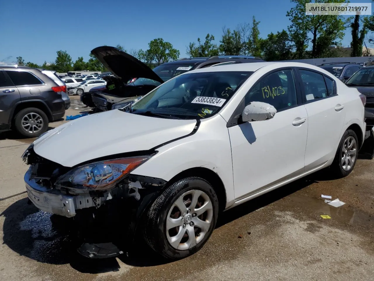 2013 Mazda 3 I VIN: JM1BL1U78D1719977 Lot: 53833824