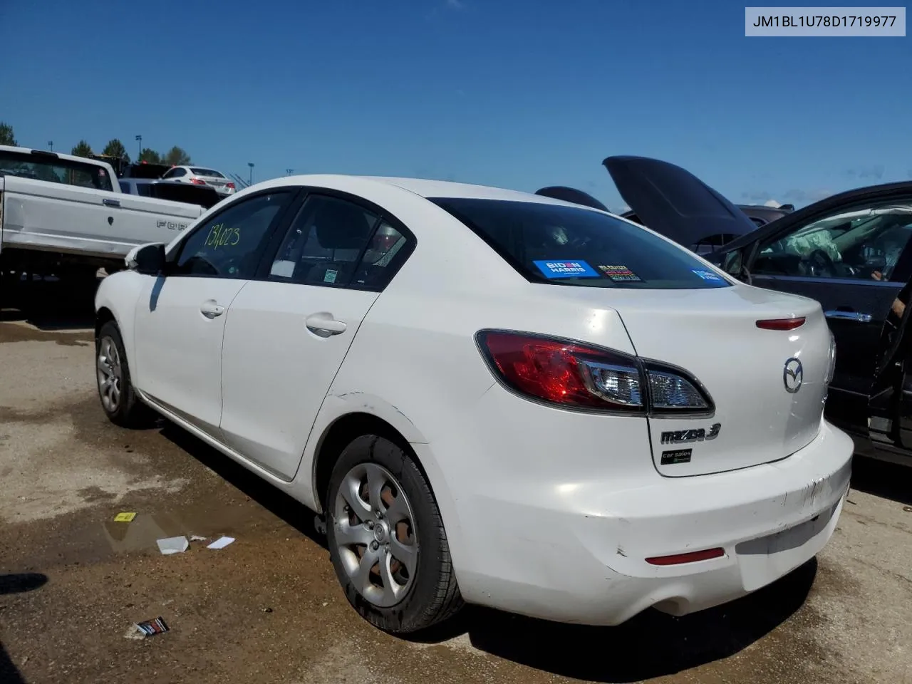 2013 Mazda 3 I VIN: JM1BL1U78D1719977 Lot: 53833824