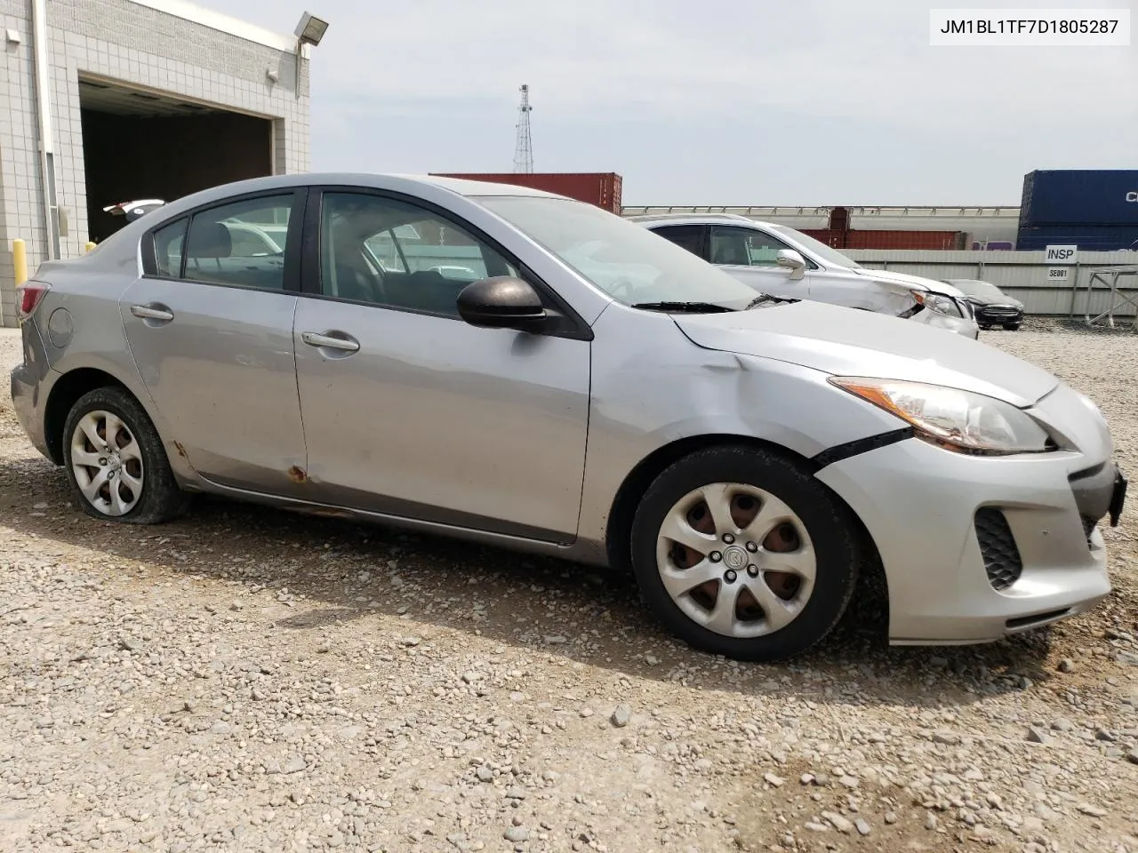 2013 Mazda 3 I VIN: JM1BL1TF7D1805287 Lot: 54911954